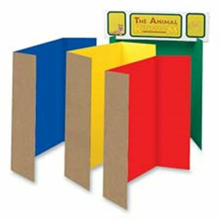 PACON Single Walled Presentation Board- 48in.x36in.- 4-ST- Assorted PA463100